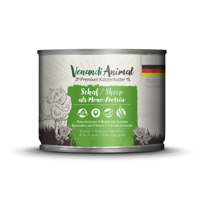 Venandi Animal Schaf MonoProtein 200 g Knallerangebot