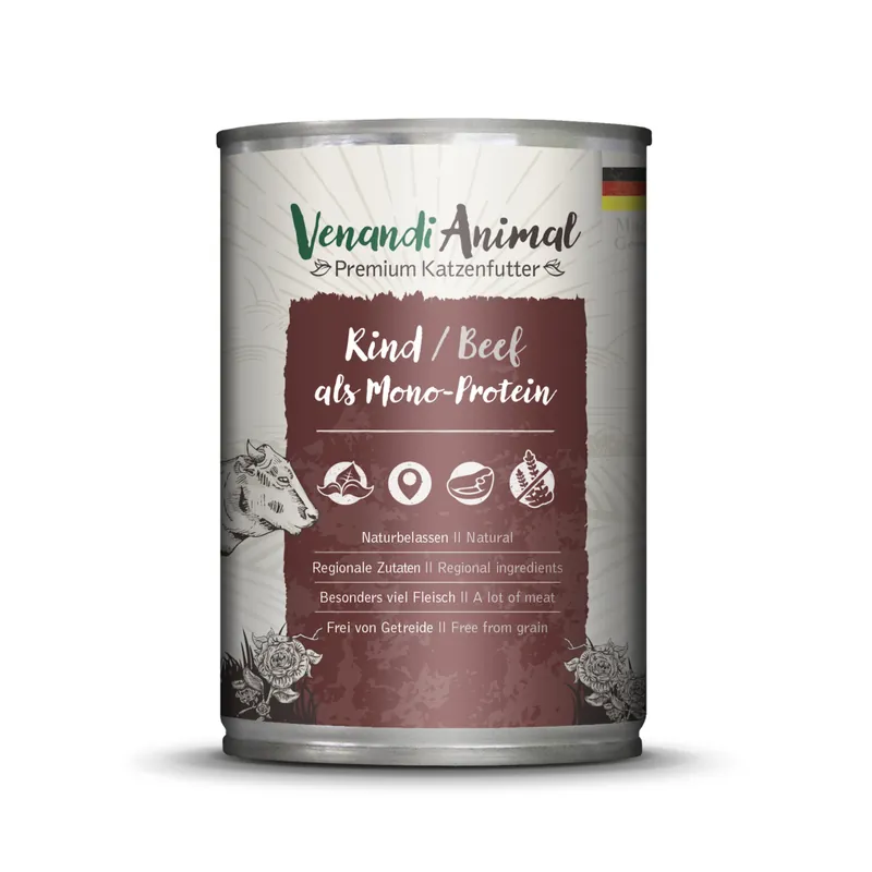 Super-Preis Venandi Animal Rind MonoProtein 400 g