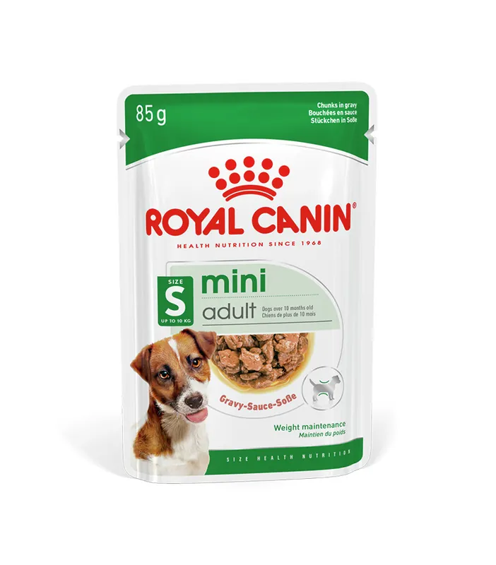 ROYAL CANIN Mini adult in Soße 85g Neue Kollektion