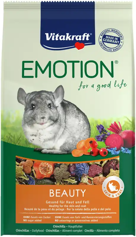 Garantierte Lieferung Vitakraft Emotion Beauty Chinchilla 600 g