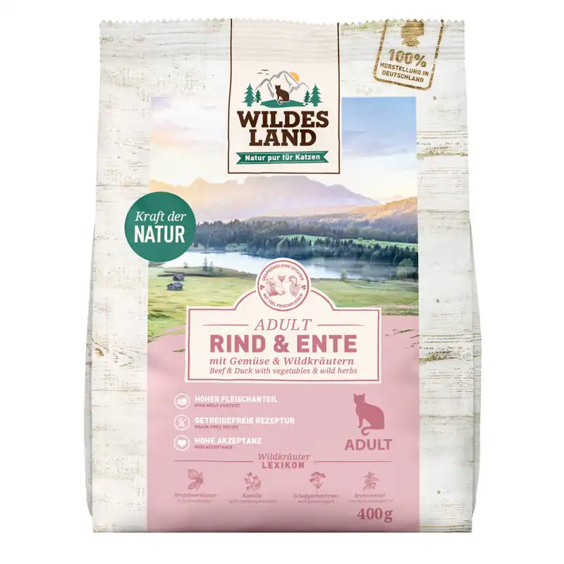 WILDES LAND Truthahn Rind Ente 400 g Sofort Bestellen