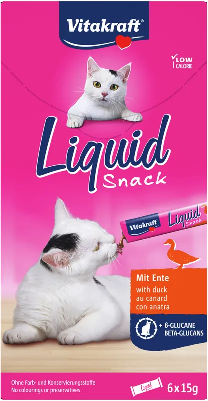 Vitakraft Liquid Snack Ente/BetaGlucane 90 g Echt