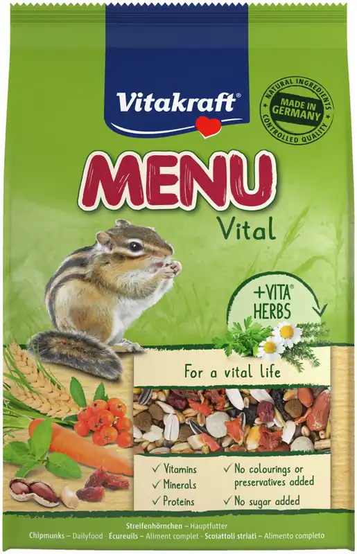 Neue Kollektion Vitakraft Menü Vital Streifenhörnchen 600 g