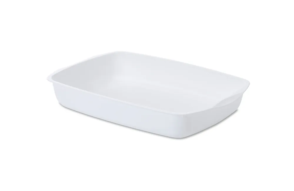SAVIC Katzentoilette flach 30 cm weiß Must-Have