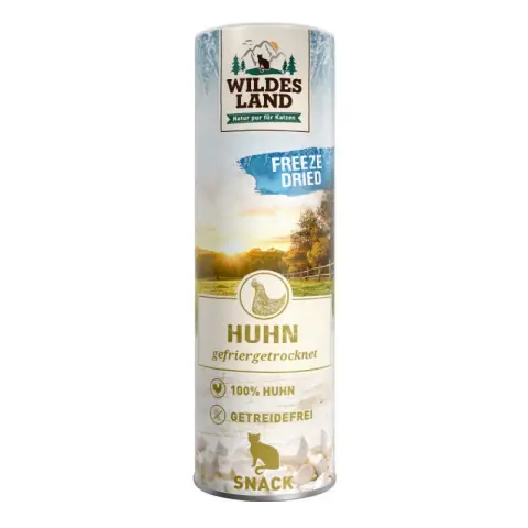 WILDES LAND Snack Freeze Dried Huhn 30 g Highlight