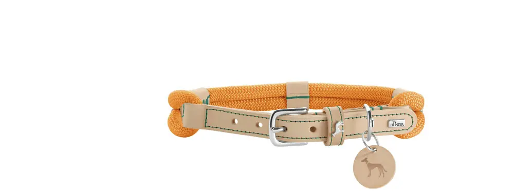 Highlight HUNTER Halsband Malia 50/S-M apricot/natur