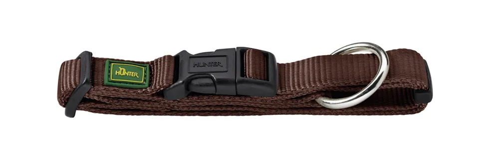 HUNTER Halsung Nylon Vario Plus M-L/2,5 braun Heißes Angebot
