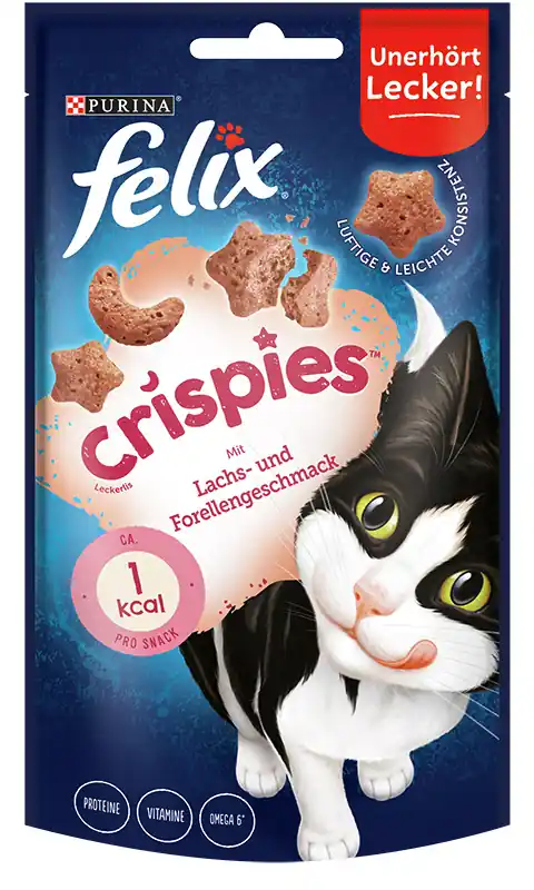 Felix Crispies Lachs/Forelle 45 g Saisonangebot