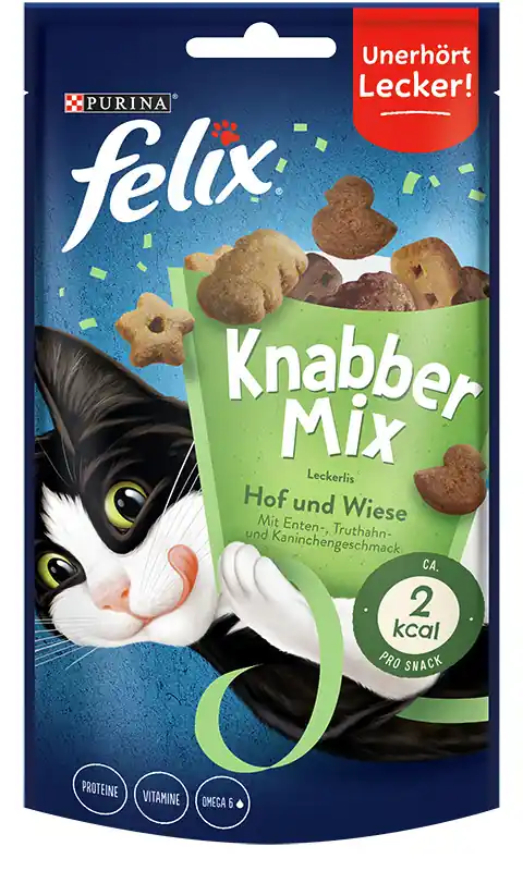 Felix KnabberMix Hof und Wiese 60 g Solange Der Vorrat Reicht