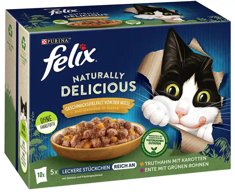 Felix Naturally Delicious Wiese 10x80 g Sale