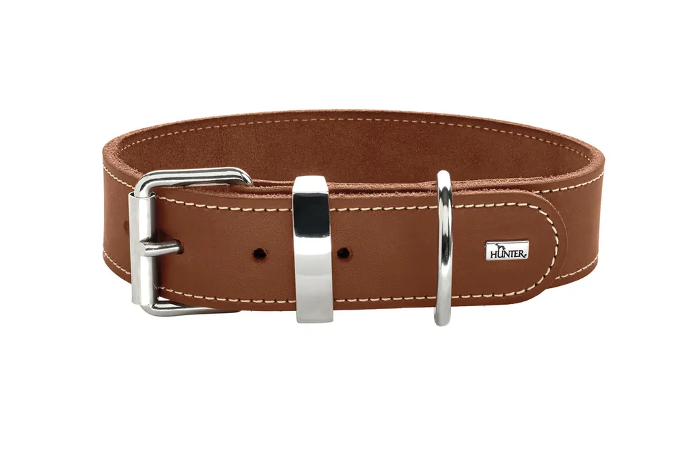 HUNTER Halsband Aalborg Special S 40 Leder cognac Direkt Vom Hersteller