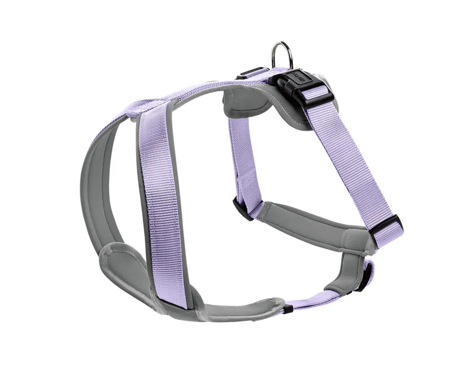 HUNTER Geschirr Neopren 60-76/M lavendel/grau Wochenendangebot