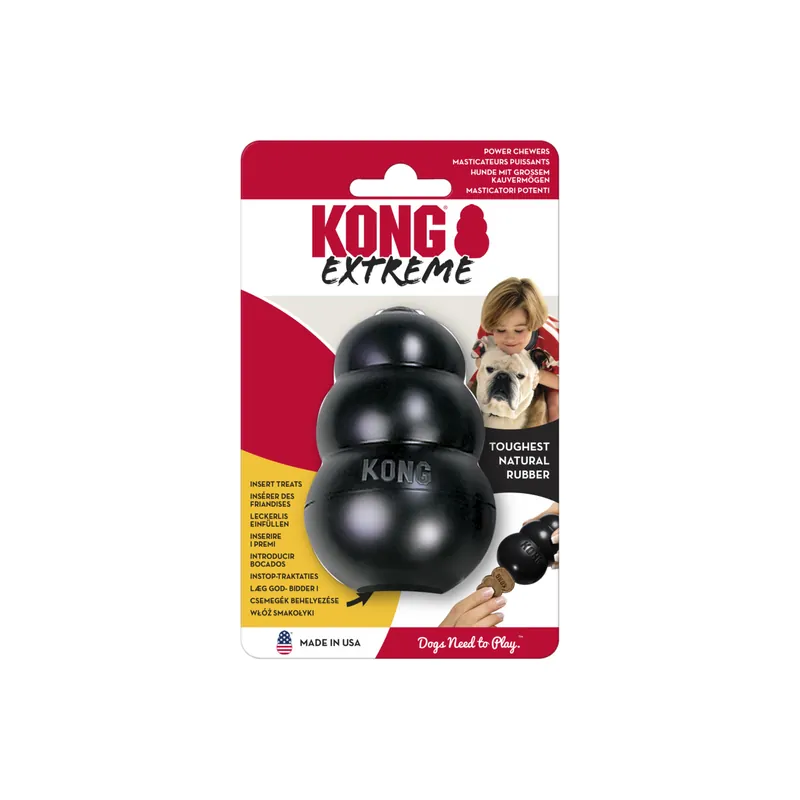 Meistverkauft KONG Extreme M schwarz Hundespielzeug