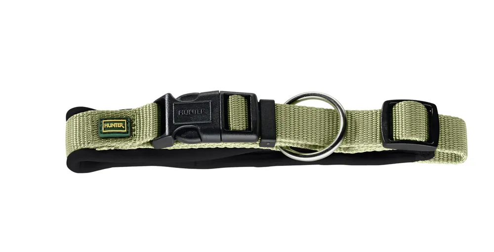 HUNTER Halsung Neopren Vario Plus 35/1,5 olive/schwarz Geprüft
