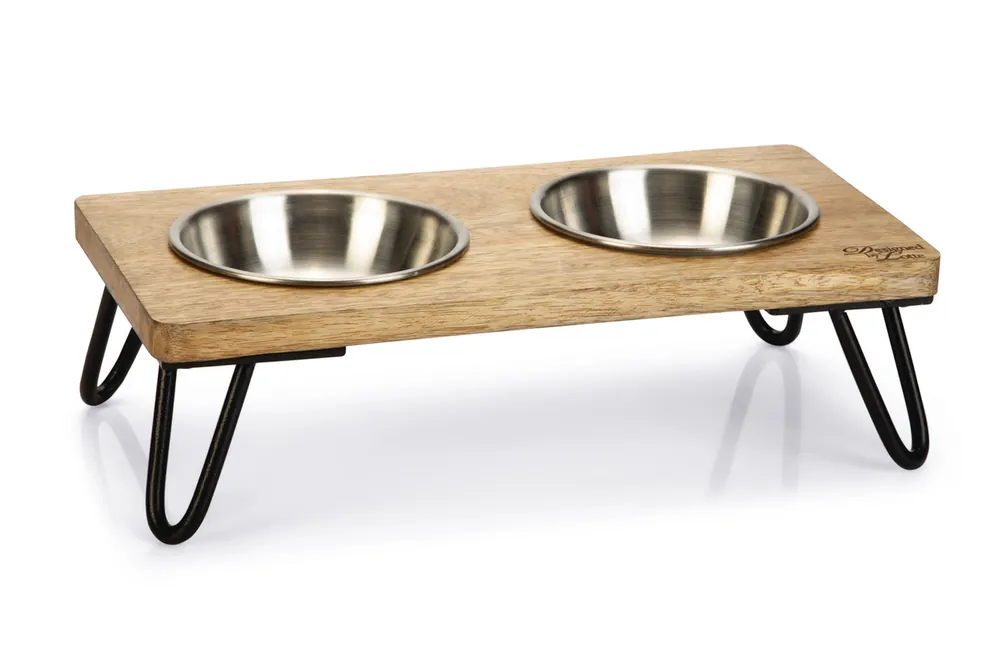 Designed by Lotte Holz Katzennapf Set Linga 31 x 16 x 10 cm Begrenztes Angebot