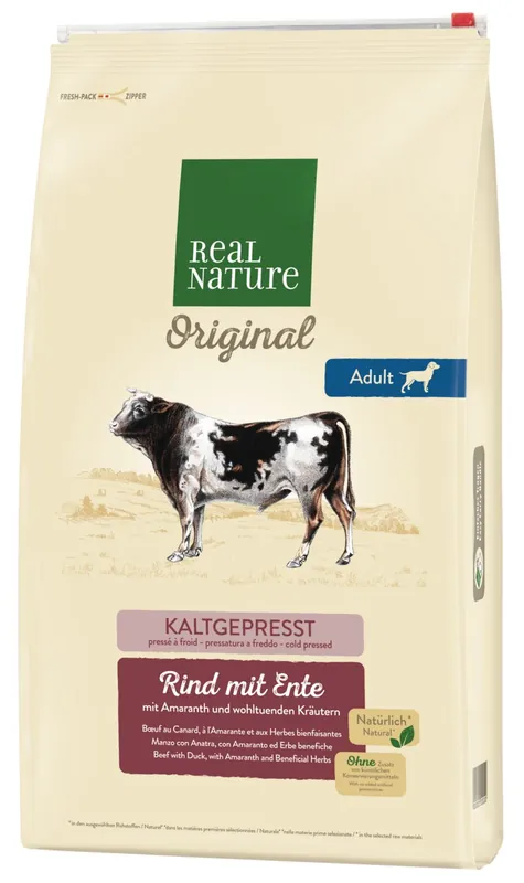 Expressversand REAL NATURE Classic Adult Rind mit Ente 12 kg