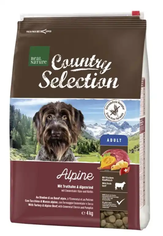 Markenware REAL NATURE Country Alpine Adult 4 kg