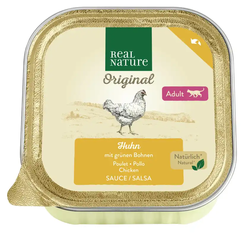 Abverkauf REAL NATURE Ragout Huhn mit grünen Bohnen 100 g