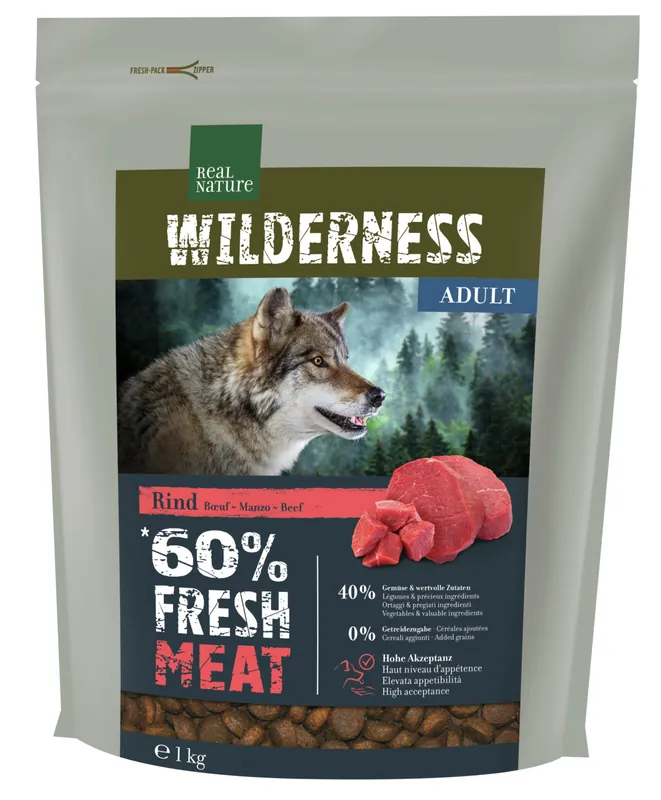 Top-Preis REAL NATURE WILD Fresh Beef Adult 1 kg