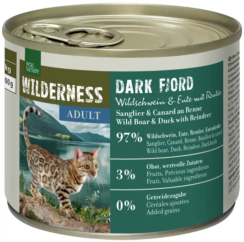 Letzte Chance REAL NATURE WILDERNESS Adult Dark Fjord 200 g