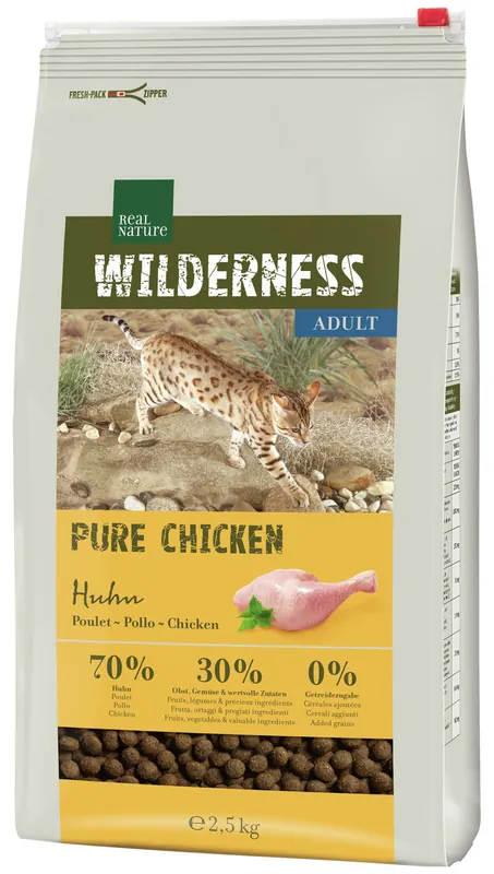 REAL NATURE WILDERNESS Adult Pure Chicken 2,5 kg Jetzt Kaufen