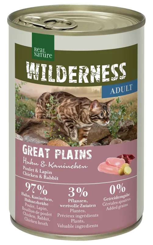 Top-Angebot REAL NATURE WILDERNESS Adult Great Plains 400 g