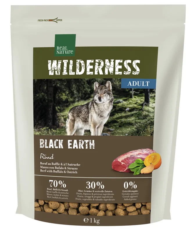 Neu REAL NATURE WILDERNESS Adult Black Earth 1 kg