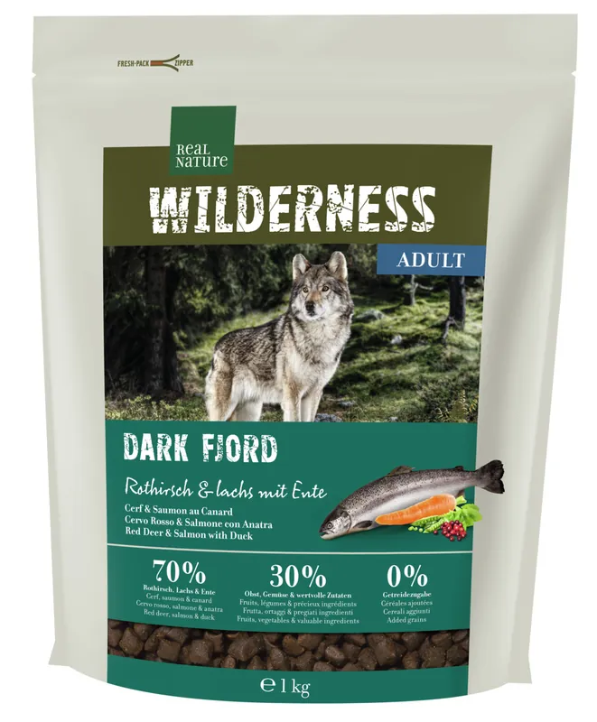 Meistverkauft REAL NATURE WILDERNESS Adult Dark Fjord 1 kg