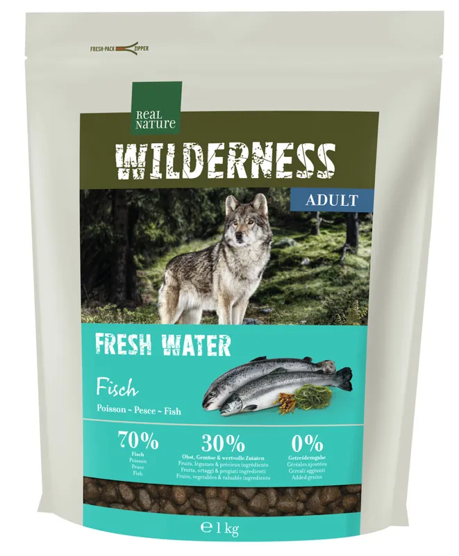 REAL NATURE WILDERNESS Fresh Water Adult Fisch 1 kg Top-Preis
