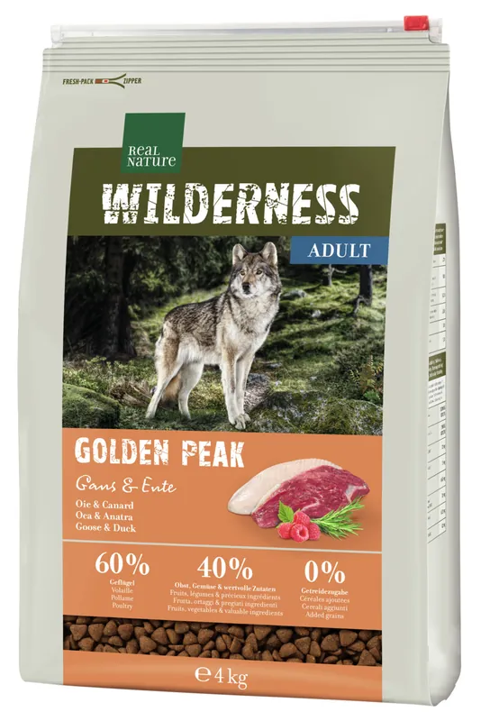Saisonangebot REAL NATURE WILDERNESS Golden Peak Gans und Ente 4 kg