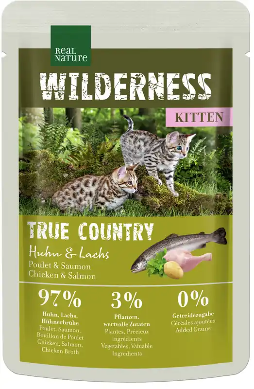 Highlight REAL NATURE WILDERNESS Kitten True Country 85 g