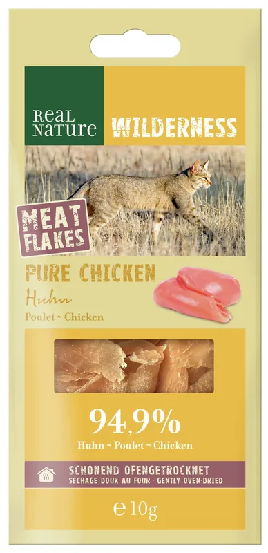 Aktuell REAL NATURE WILDERNESS Meat Flakes Pure Huhn 10 g
