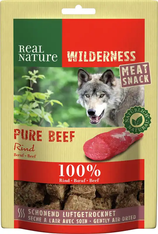Bestseller REAL NATURE WILDERNESS Meat Snack Rind 150 g
