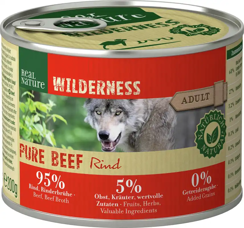 Direktkauf REAL NATURE WILDERNESS Pure Beef 200 g