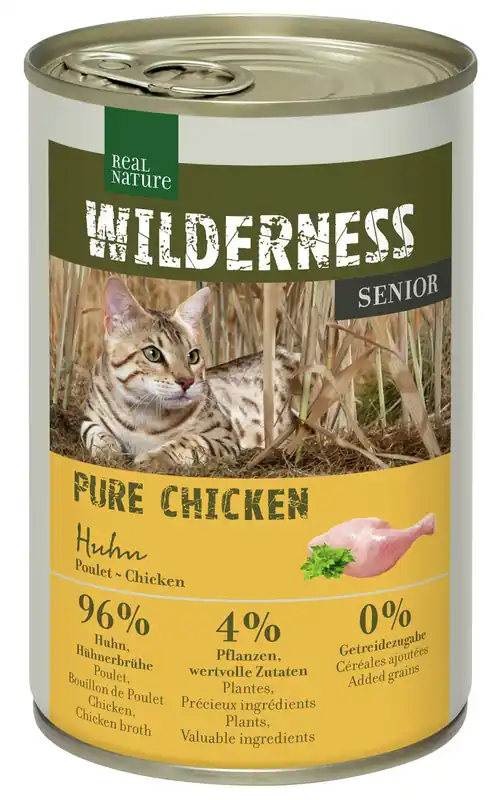 Top-Preis REAL NATURE WILDERNESS Senior Pure Chicken 400 g