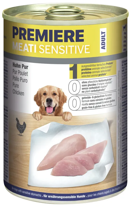 PREMIERE Meati Sensitive Huhn Pur 400 g Knallerangebot