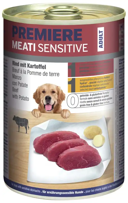 Sale PREMIERE Meati Sensitive Rind mit Kartoffeln 400 g