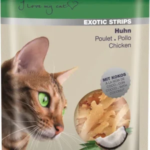 PREMIERE Exotic Strips Huhn mit Kokos 50 g Neu Im Sortiment