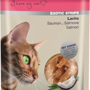 Garantierte Lieferung PREMIERE Exotic Strips Lachs mit Kokos 50 g