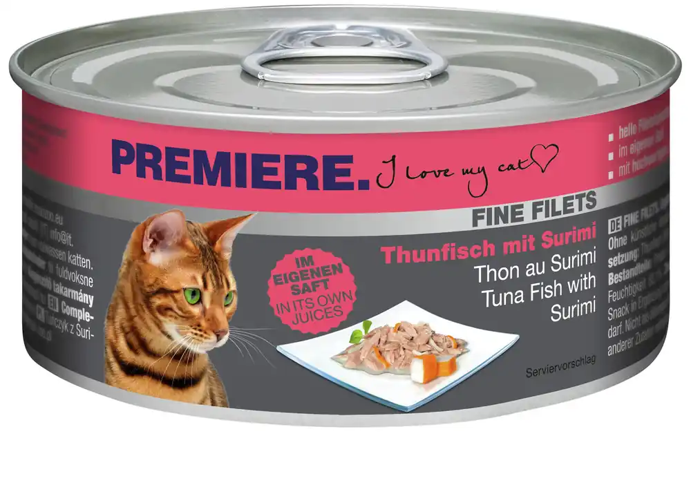 PREMIERE FineFilets Thunfisch und Surimi 80 g Direktkauf