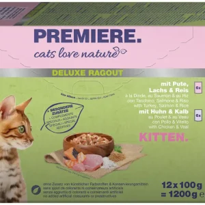 Kracherpreis PREMIERE Kitten Mix Ragout 12 x 100 g
