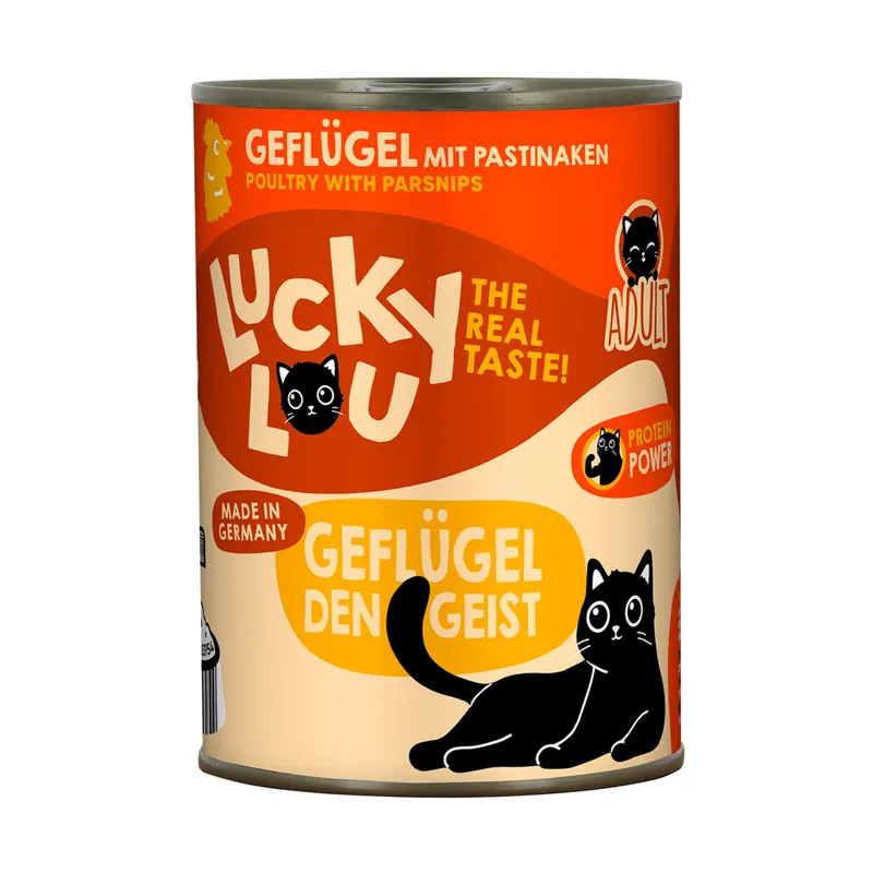 Neue Kollektion Lucky Lou Lifestage Adult Geflügel 400 g