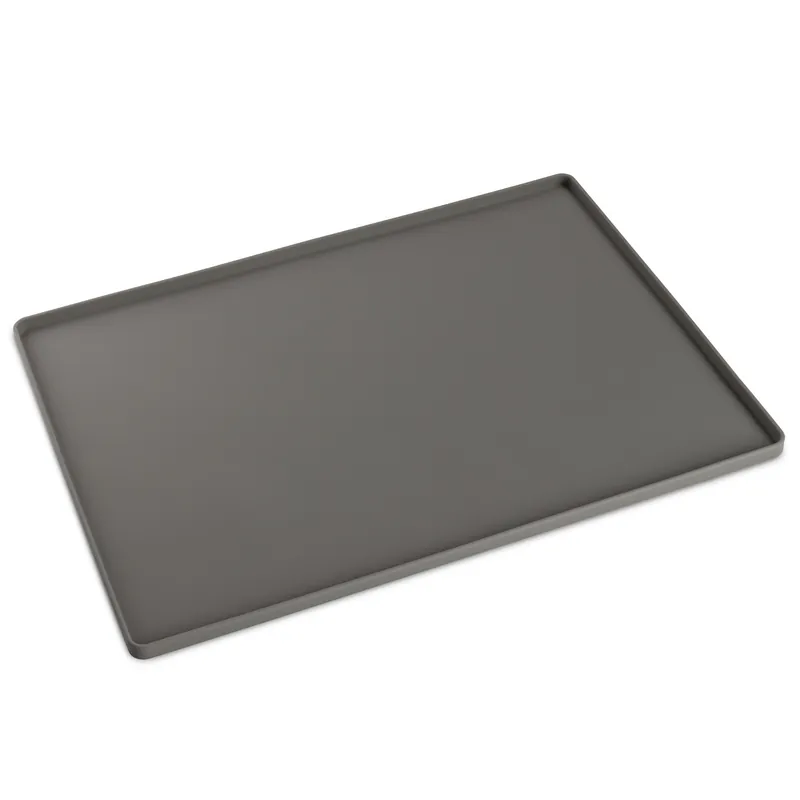 AniOne Silikon Napfunterlage grau 40x30 cm Must-Have