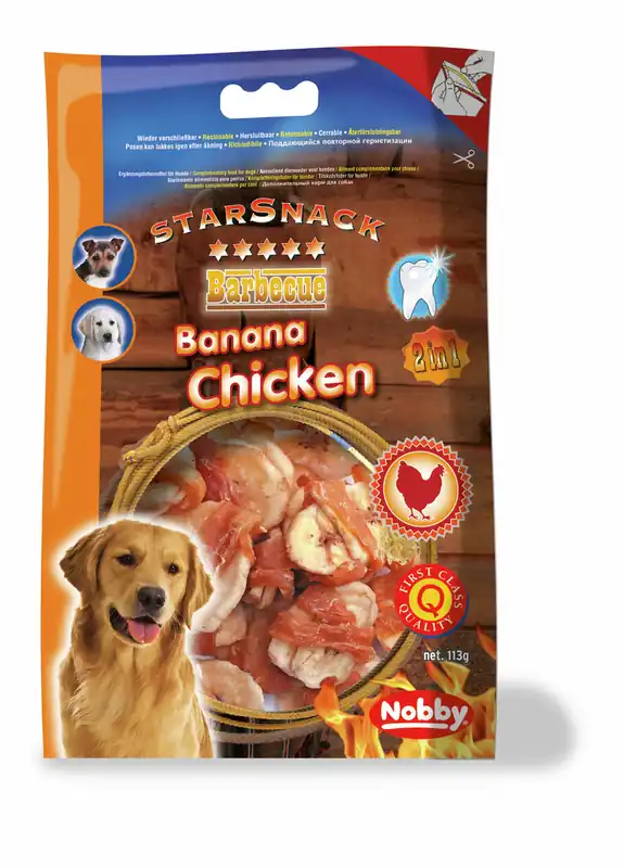 Markenware StarSnack Barbecue Banana Chicken 113 g