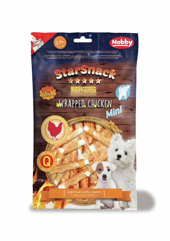 Begrenztes Angebot StarSnack Barbecue Wrapped Chicken Mini 113 g
