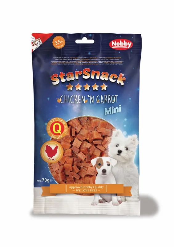 Highlight StarSnack Chicken 'n Carrot Mini 70 g
