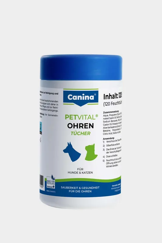 Abverkauf Canina Ohrentücher 120 Stück