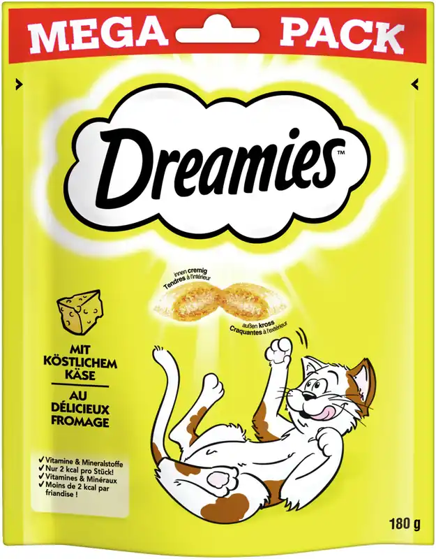 Billig Dreamies Megapack Käse 180 g