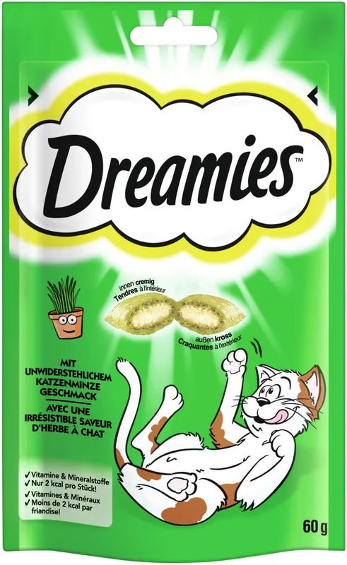 Neue Ware Dreamies Katzenminze 60 g