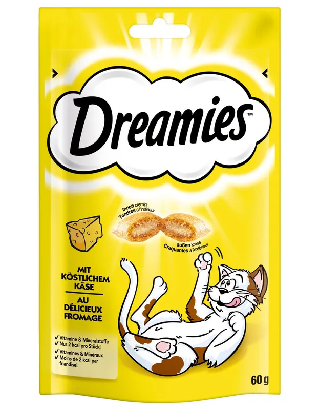 Abverkauf Dreamies Käse 60 g